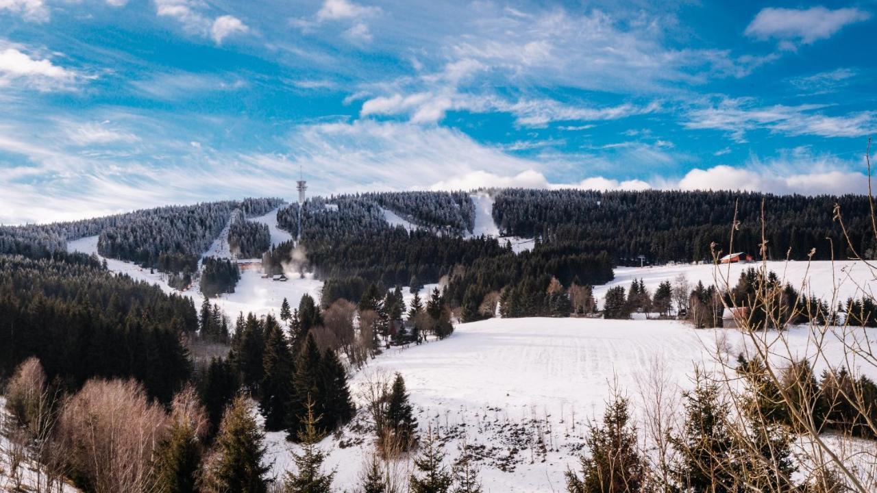 Apartment Hugo Klinovec Loučná pod Klínovcem Bagian luar foto