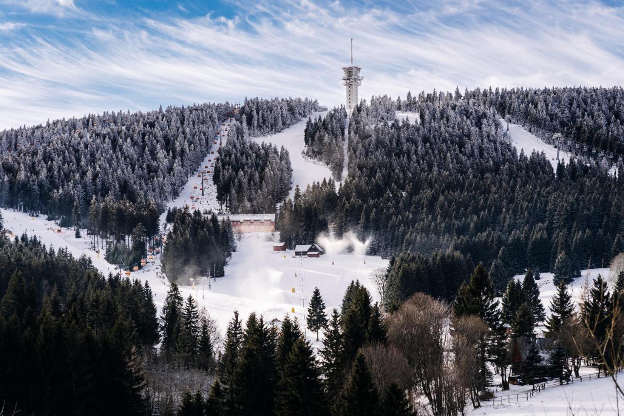 Apartment Hugo Klinovec Loučná pod Klínovcem Bagian luar foto